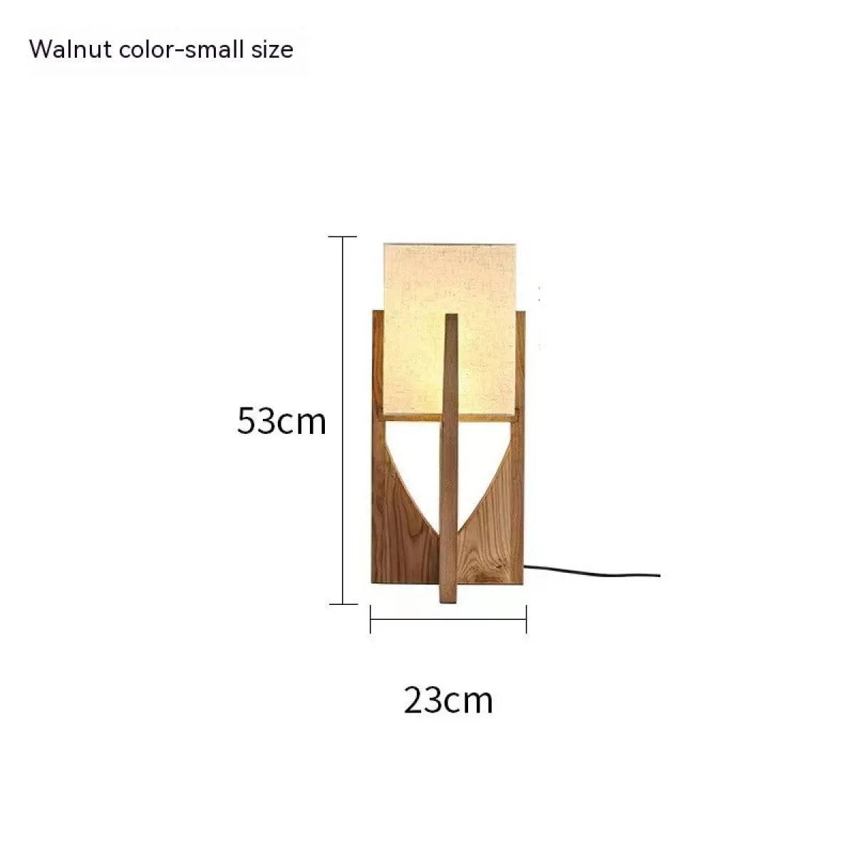 CozyLume Bedside Wooden Lamp