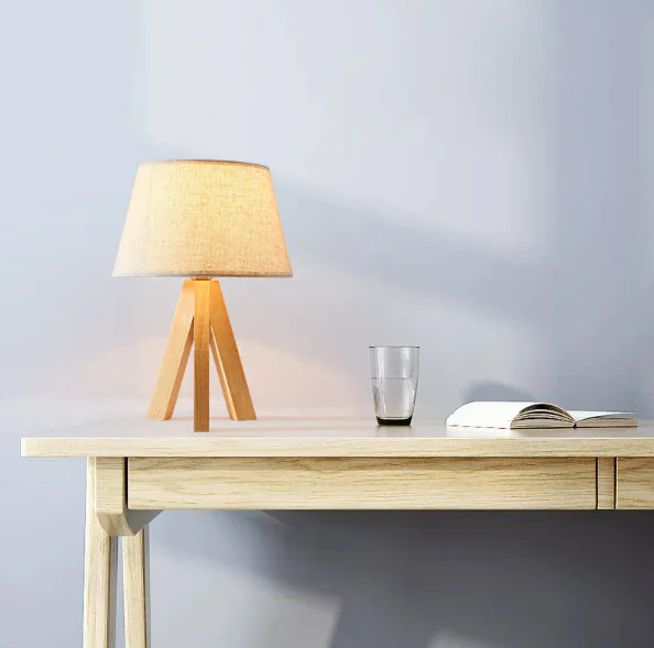 LumiTripod Wooden Lamp